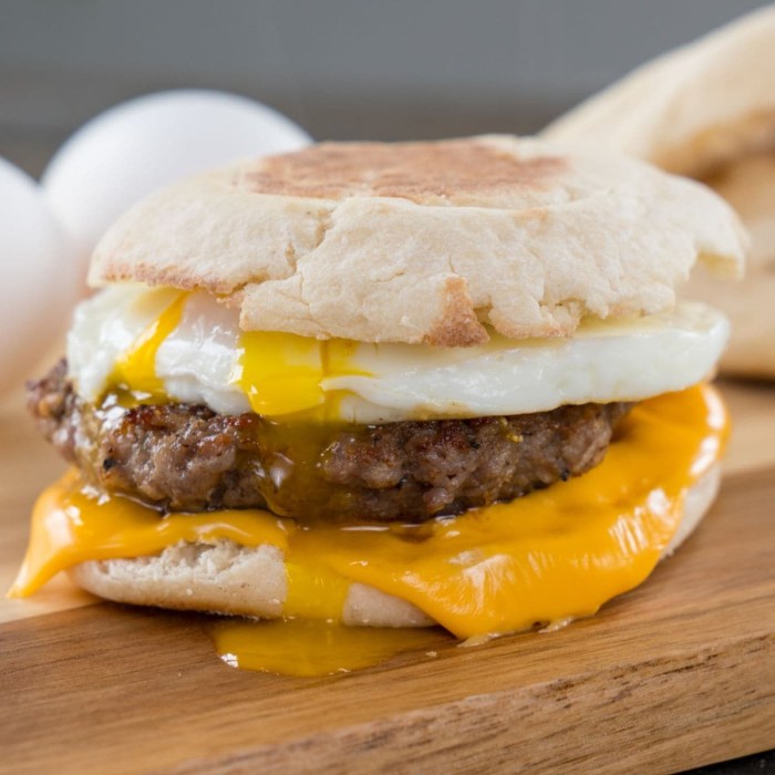 Sausage egg and cheese mcmuffin nutrition facts