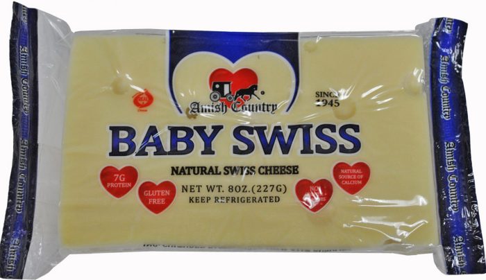 Baby swiss cheese nutrition