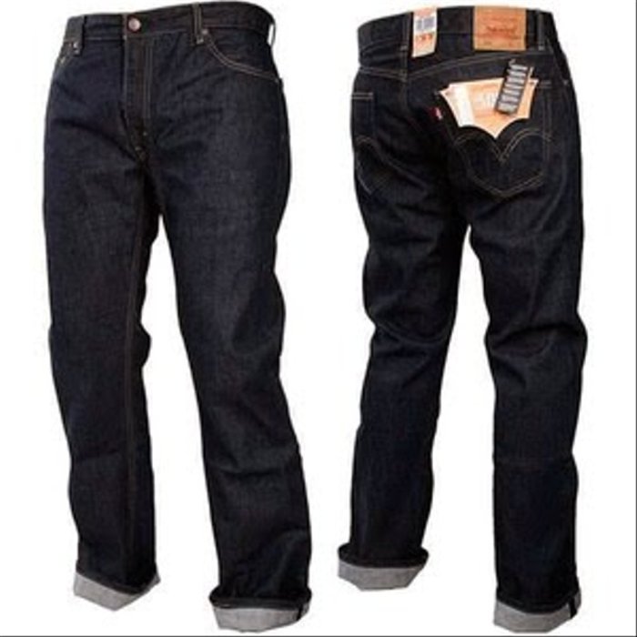 Jeans dark skin men fashion