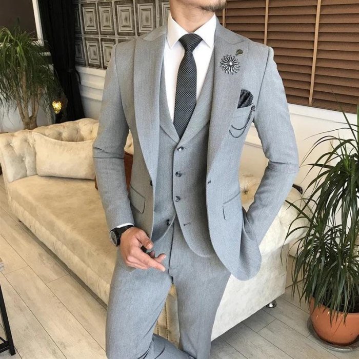 Mens fashion suit