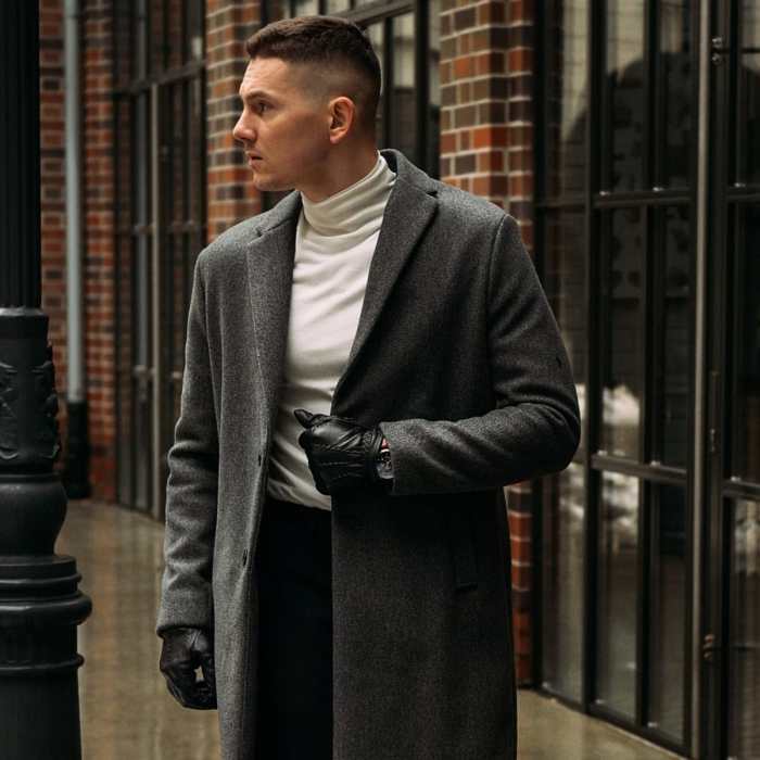 Coat fashion mens