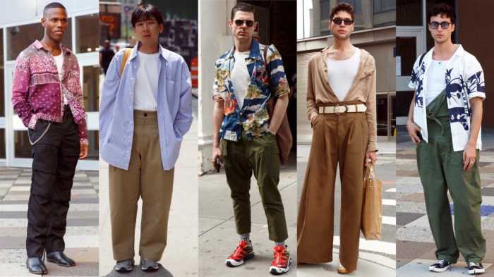 New york men's summer fashion